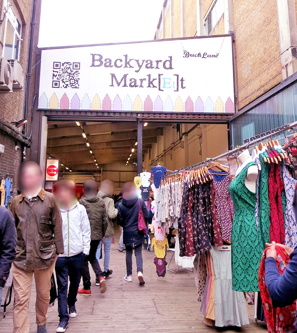 London Brick Lane Backyard Market