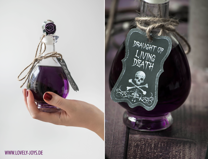 Harry Potter Trank Gift Halloween Rezept Idee Dekoration