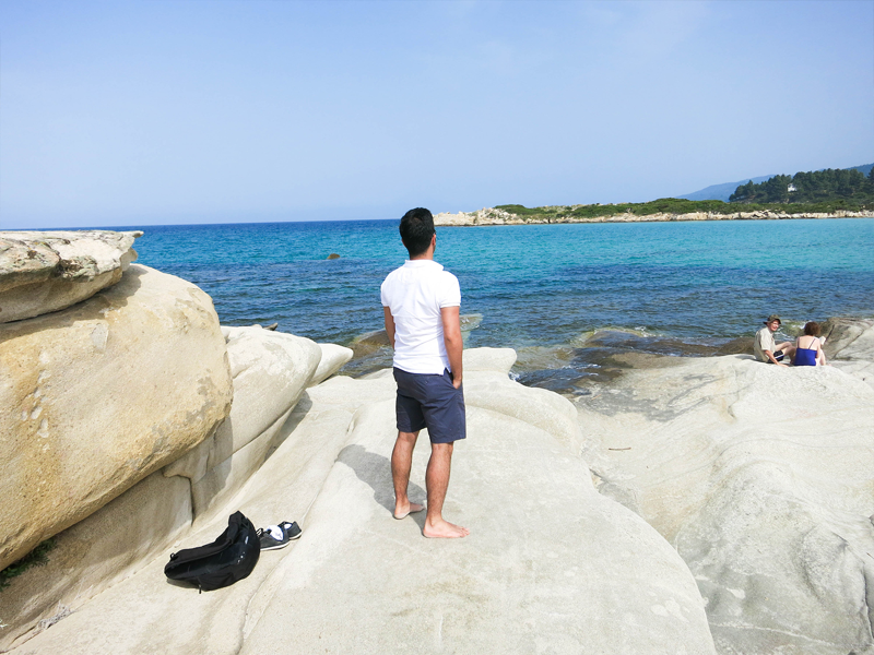 Karidi Beach in Griechenland