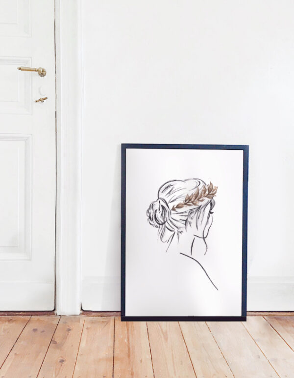 PDF Print | LEAF GIRL