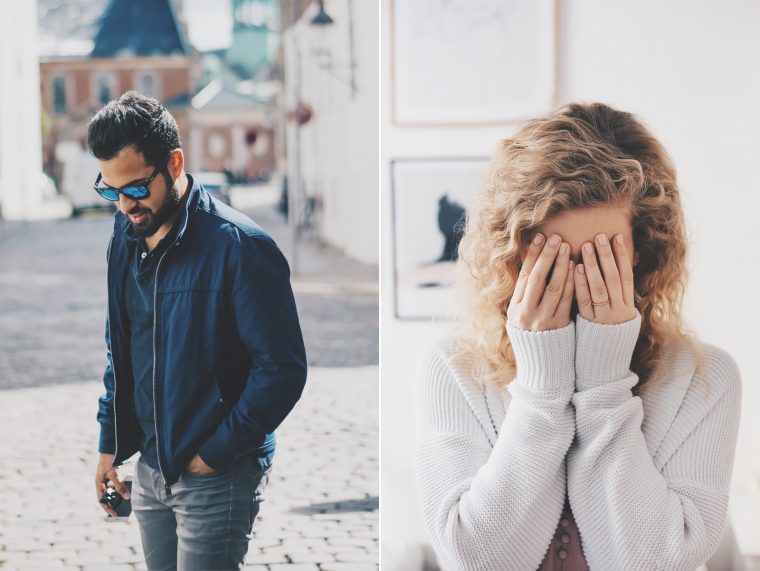 mann und frau verlobung fotos