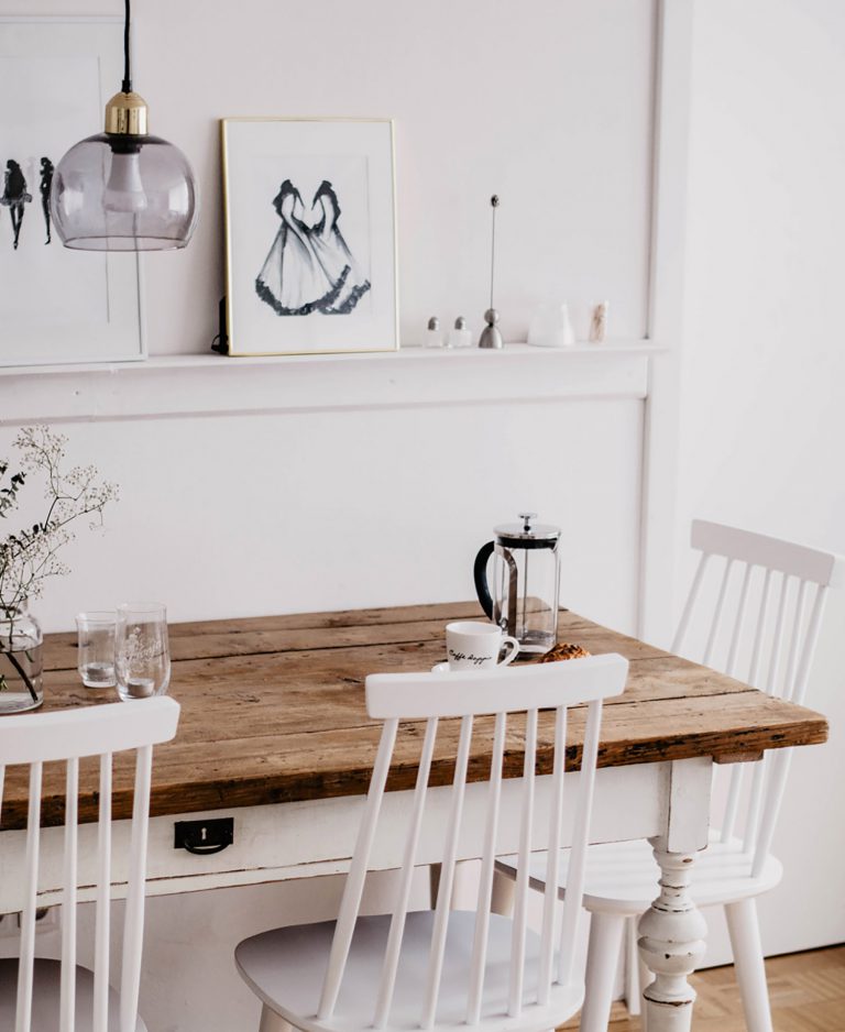 Scandi-Chic Wohnzimmer