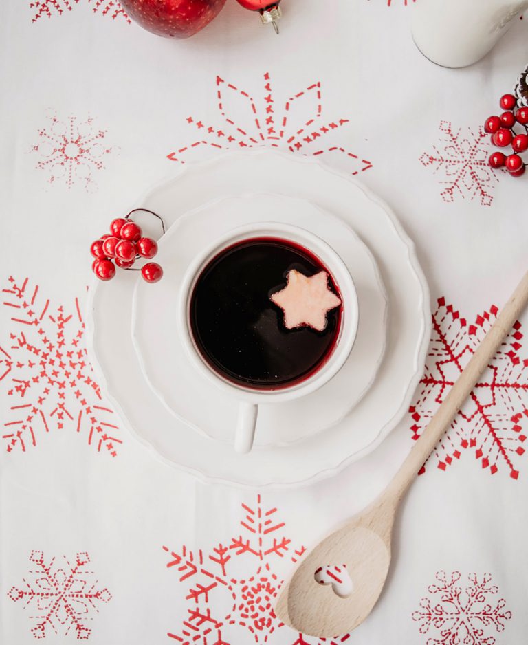 Traditioneller Glühwein