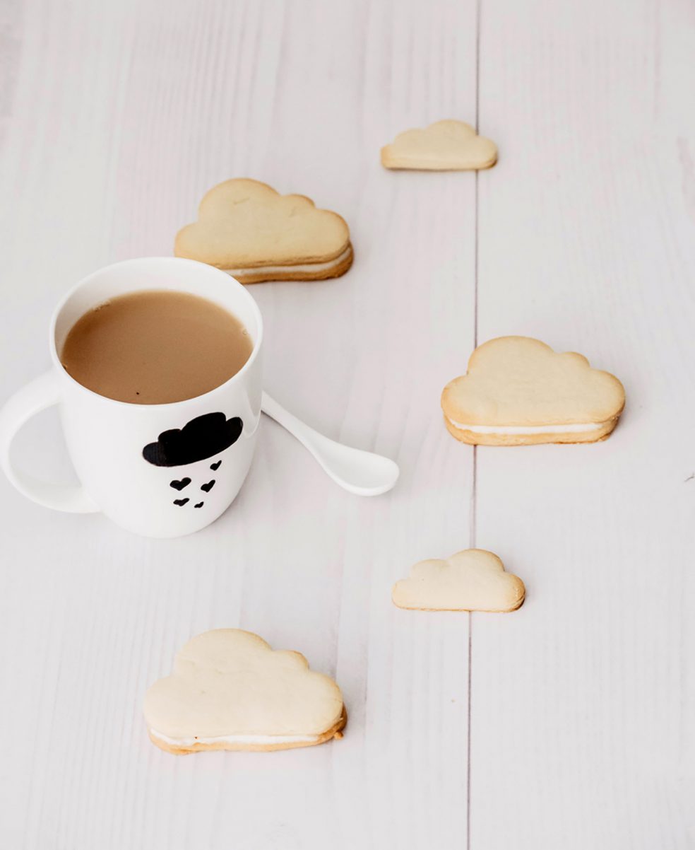 Wolkenplätzchen & Tasse