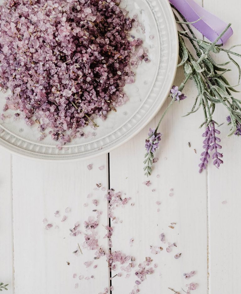 DIY: Lavendel Badesalz