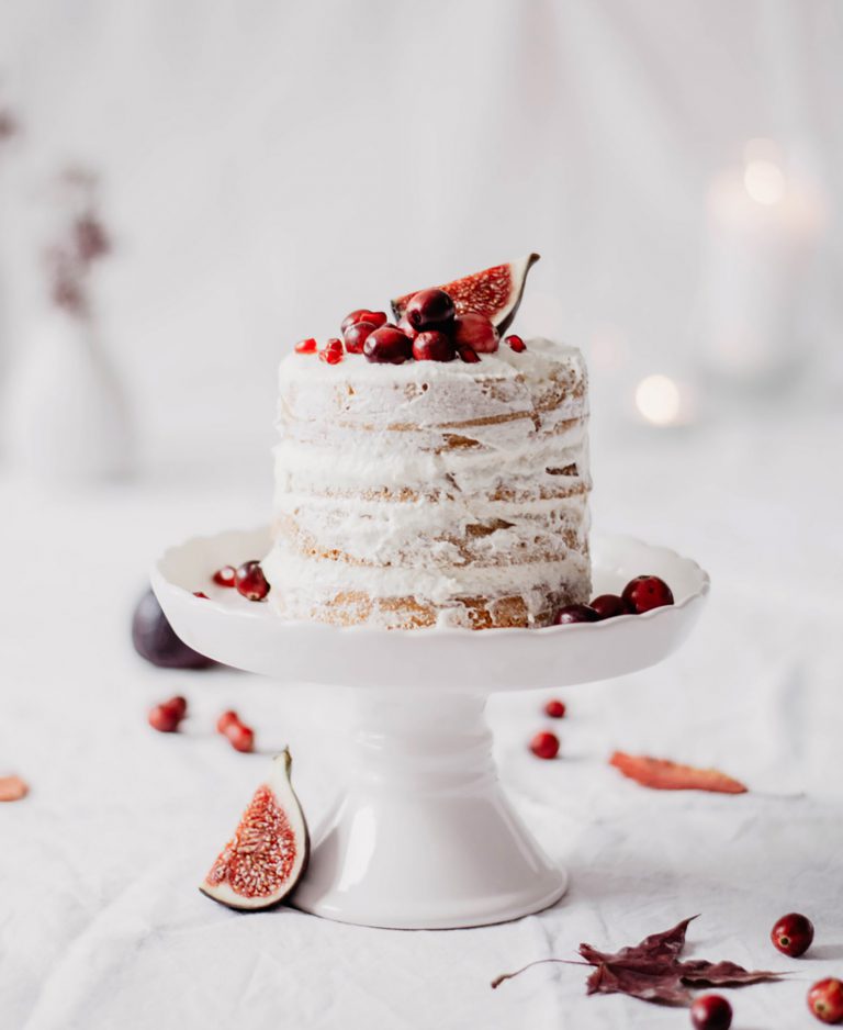 Herbstlicher Naked Cake