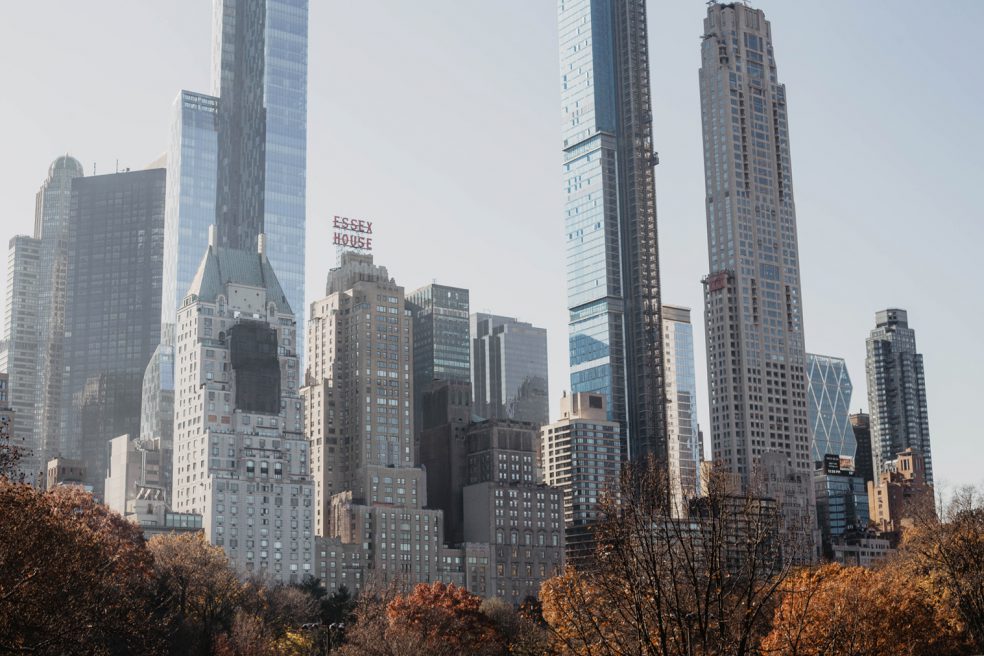 new york manhattan hochhaeuser central park