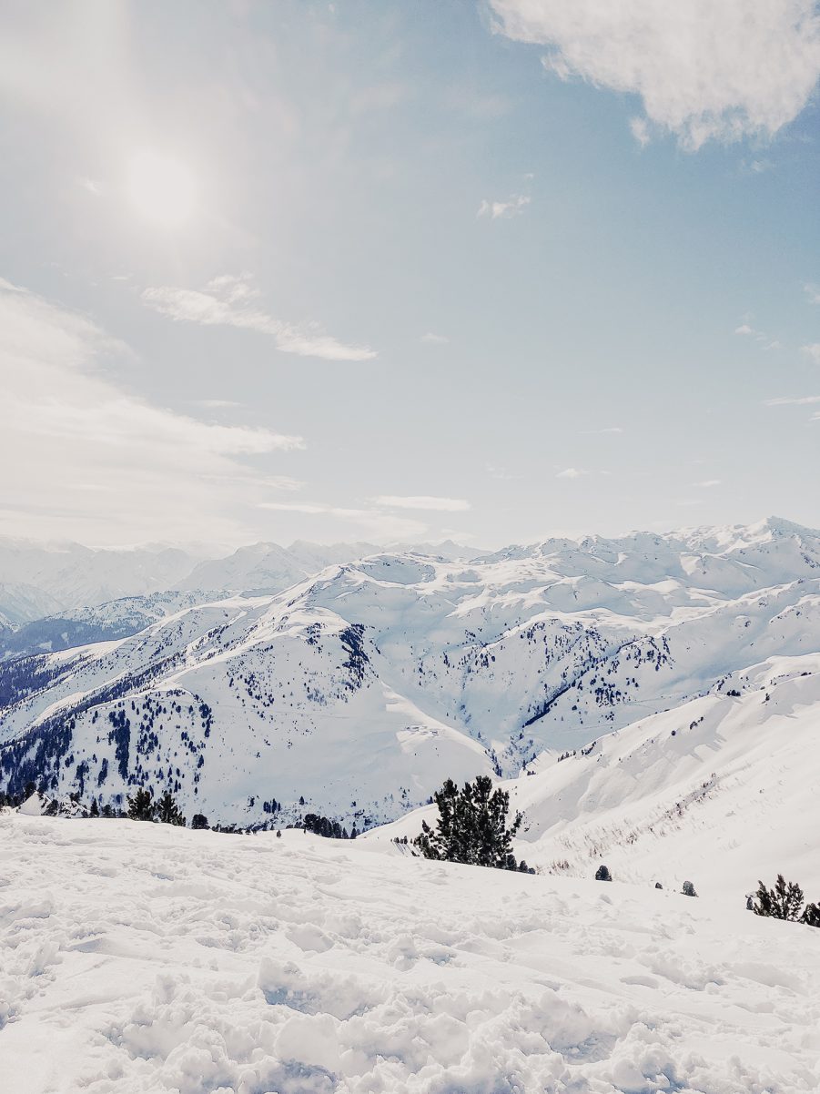 zillertal berge aussicht