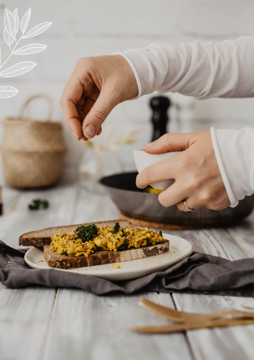 vegan frühstück brotzeit