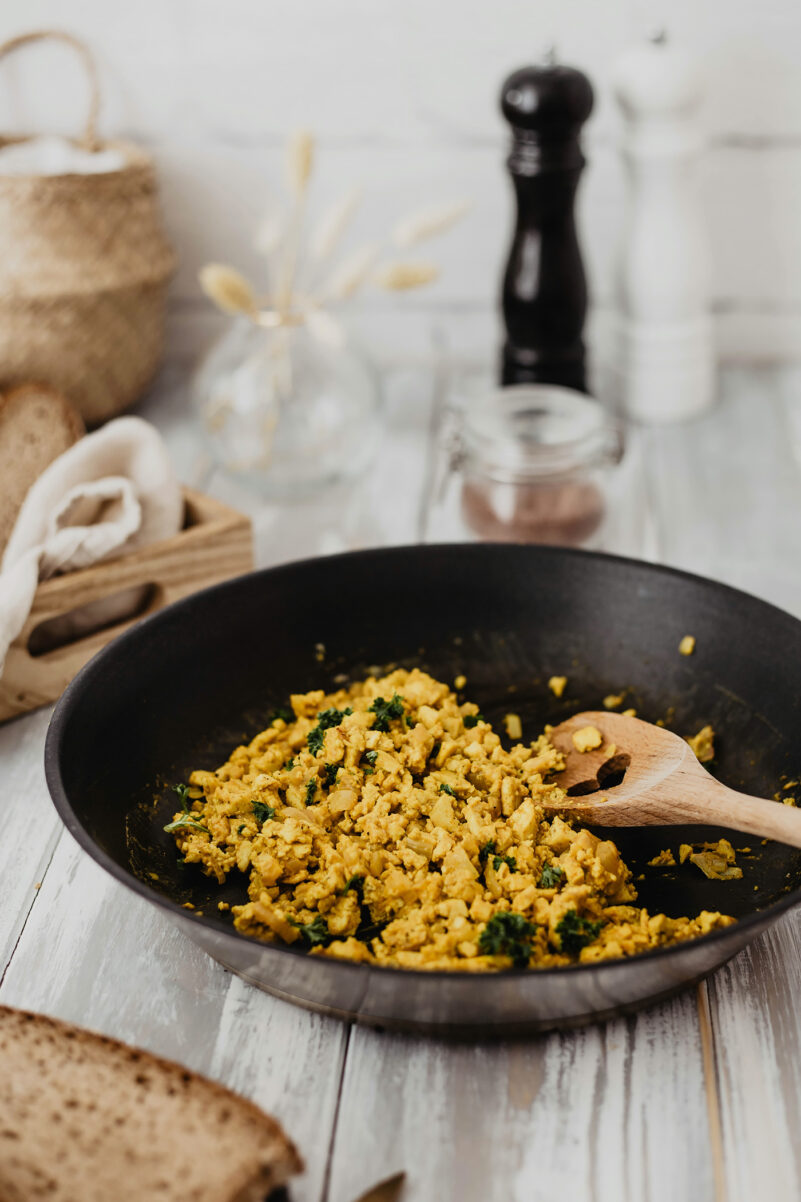 veganes rührei scrambled tofu