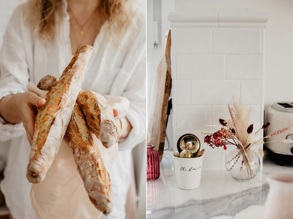 baguette küche weiß