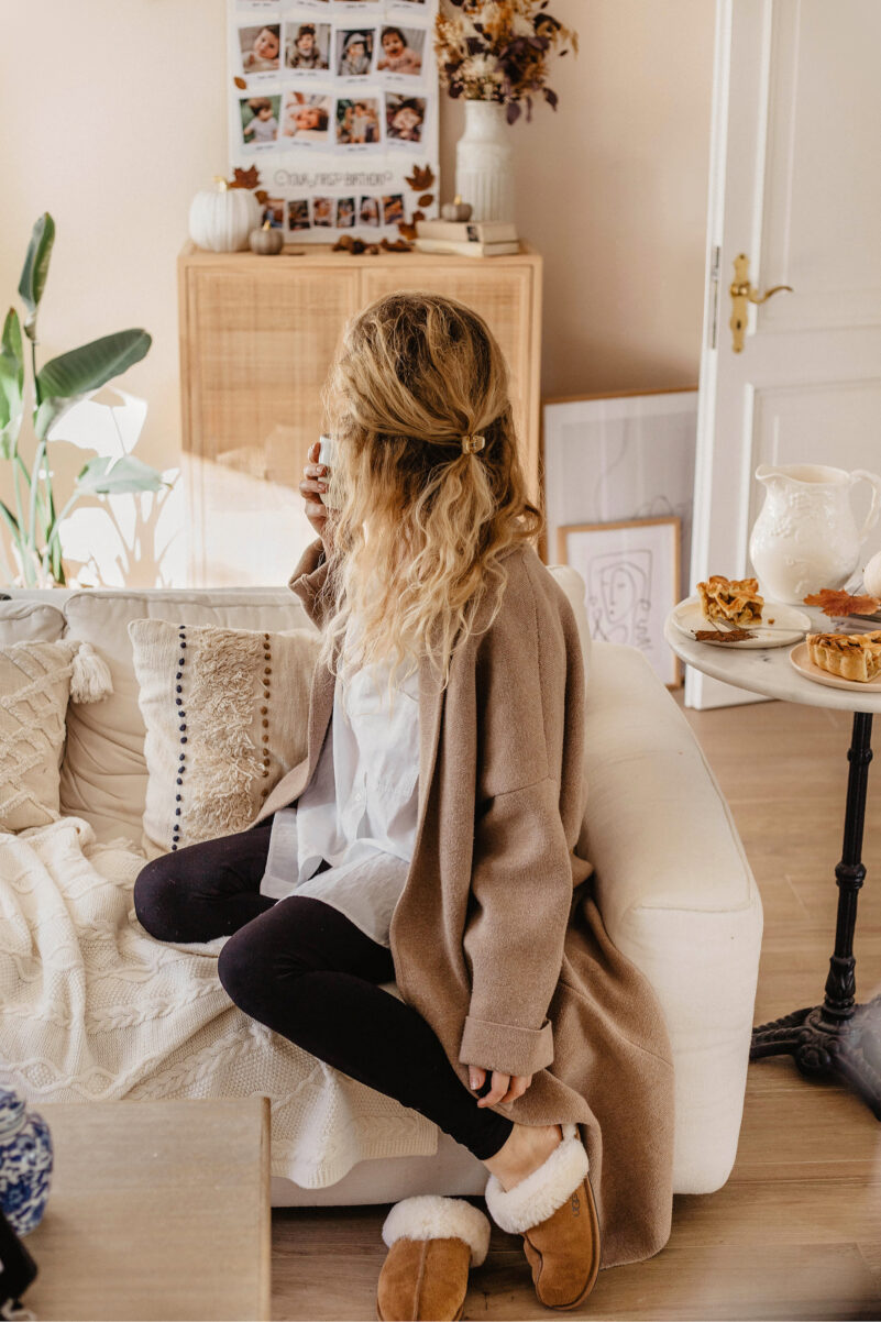 wohnzimmer boho weiß interior