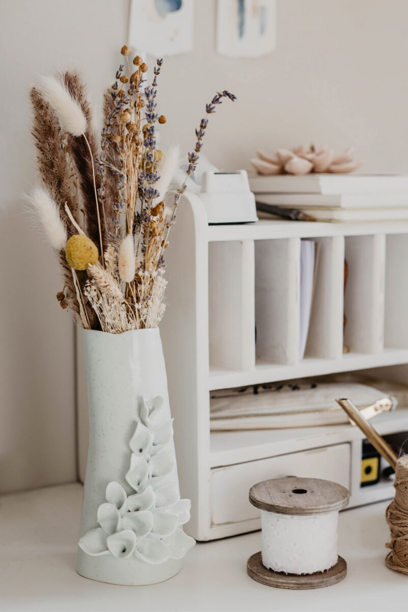 home office deko boho