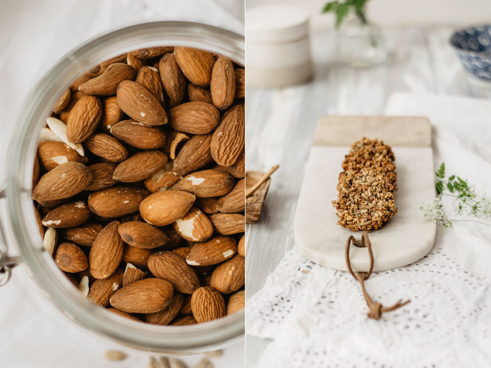 low carb cracker nuss sesam