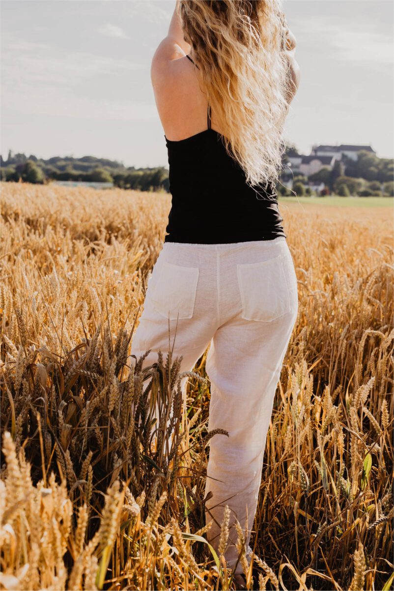 oversized leinenhose selber naehen