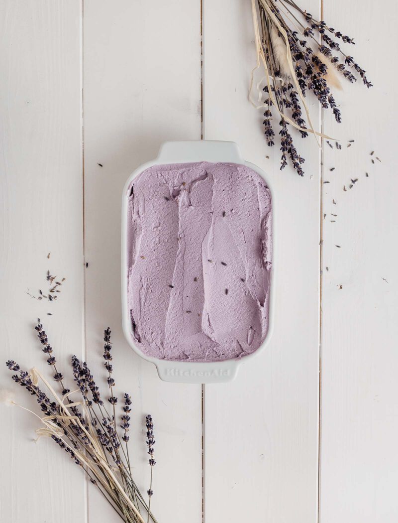 Lavendel Honig Eis Rezept ♥ á la Meryl Streep von It&amp;#39;s complicated