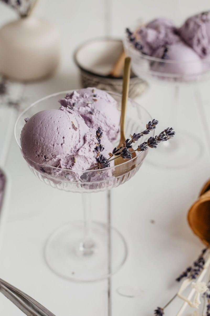 lavendel honig eis