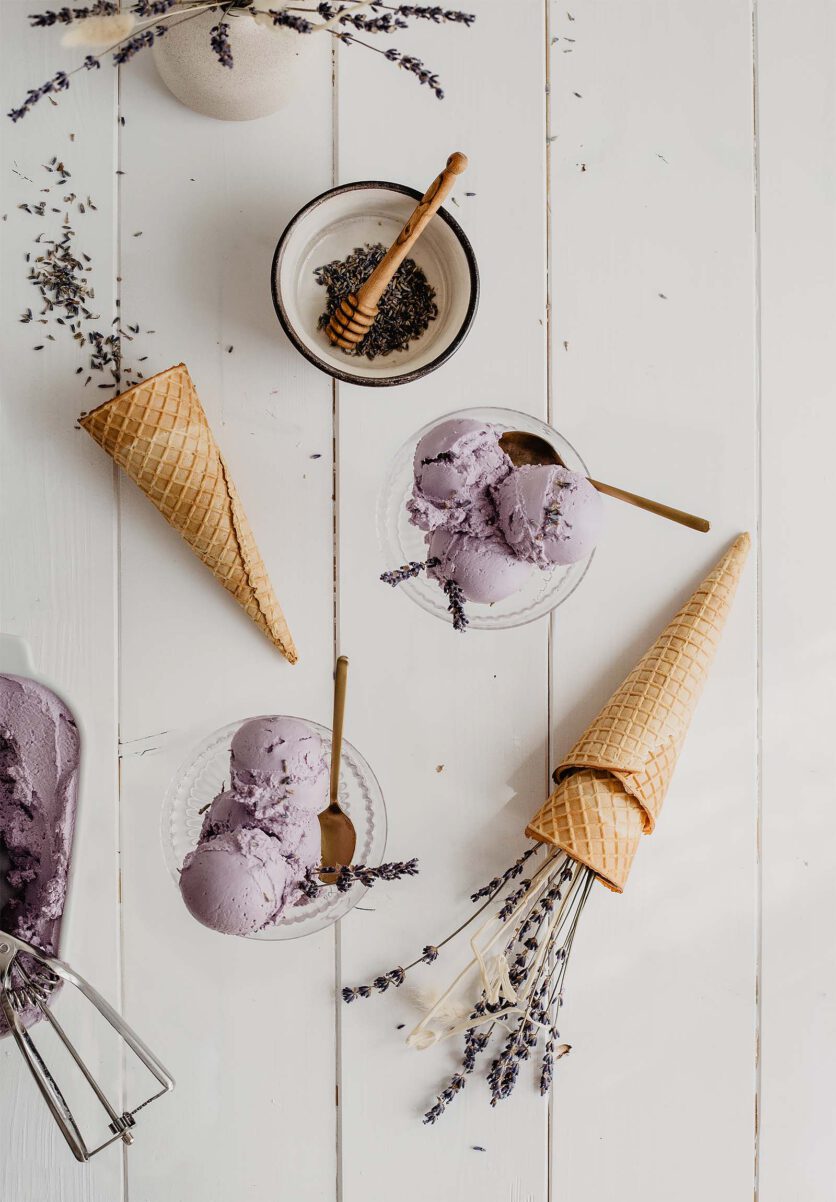lavendel honig eis rezept selber machen