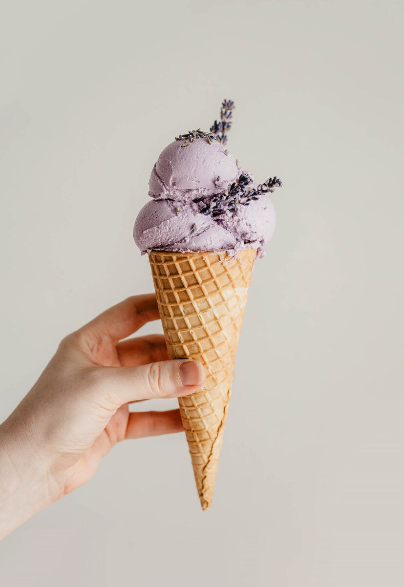rezept honig lavendel eis selber machen