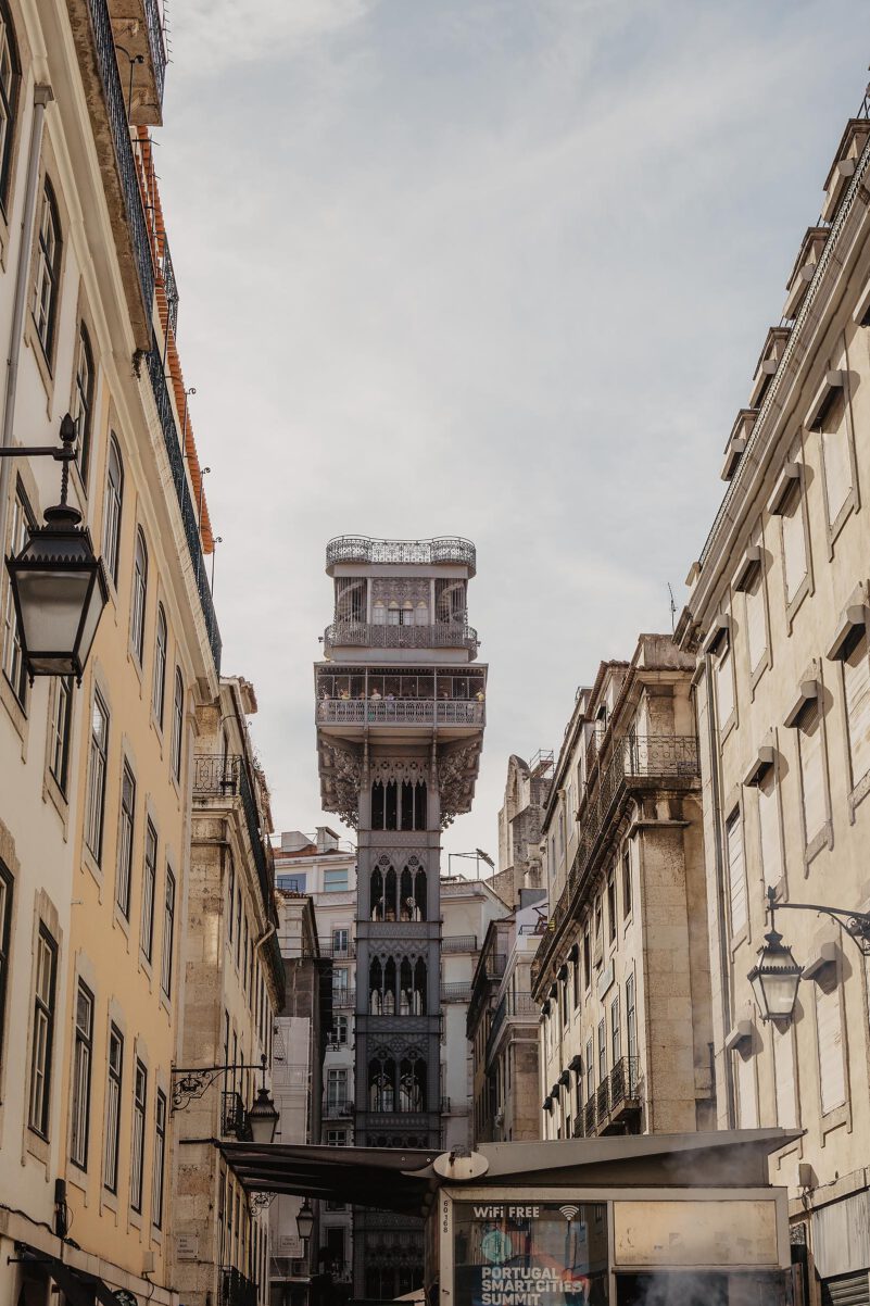 elevador de santa justa