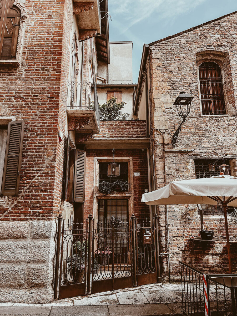 verona altstadt häuser