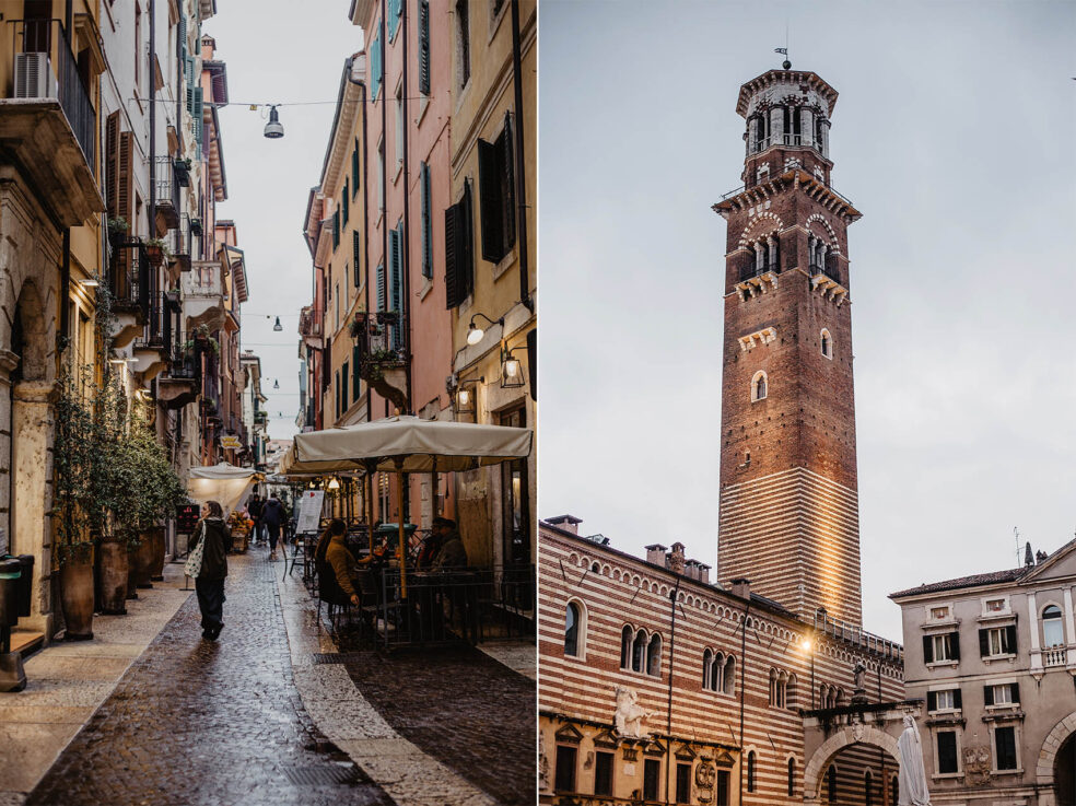 verona bei nacht