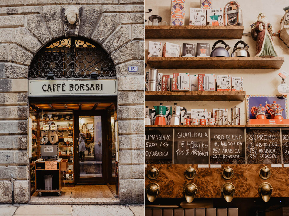 verona cafe tipps caffe borsari