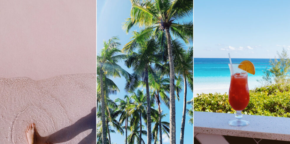 pink sand beach harbour island