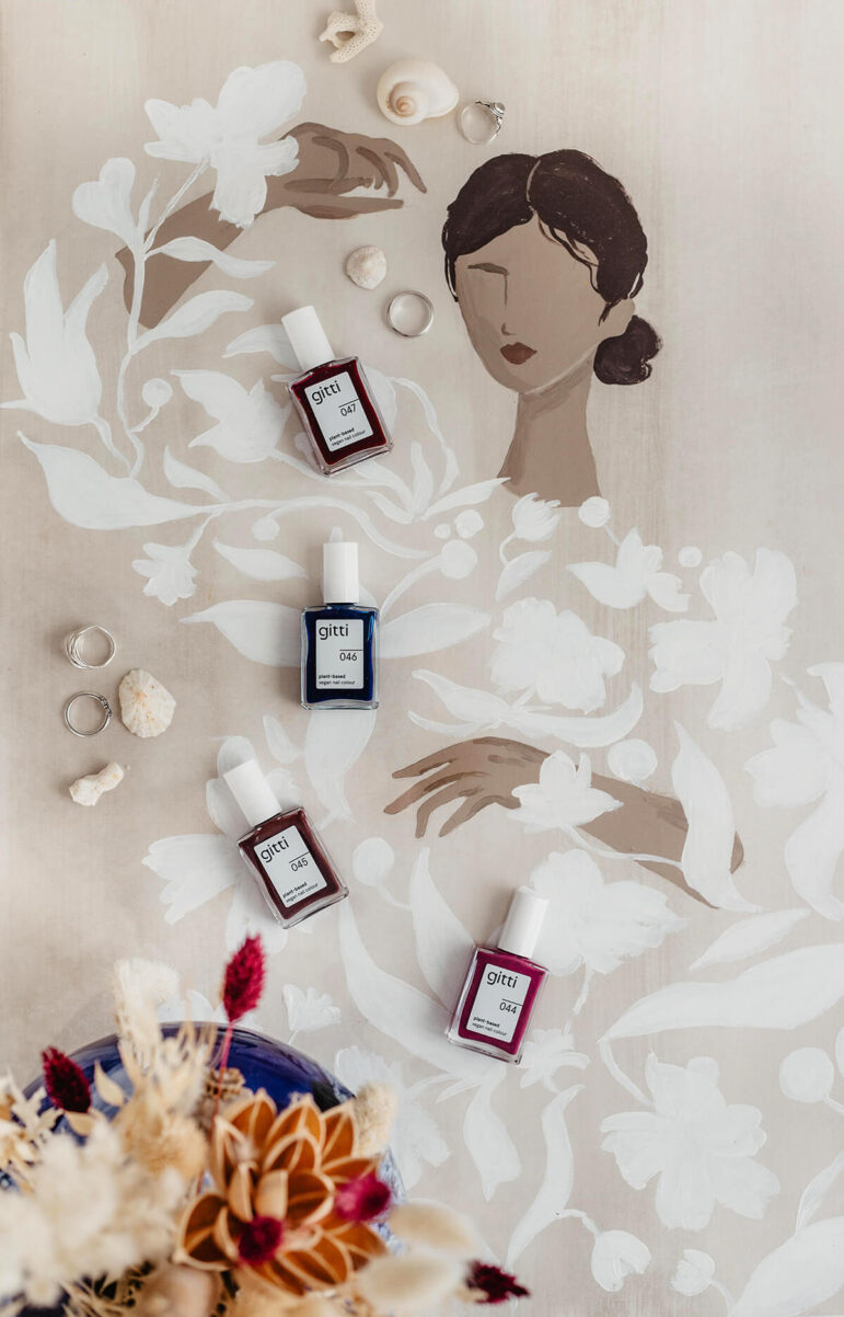 UGC content creation produkt fotografie fotograf gitti dark bloom collection